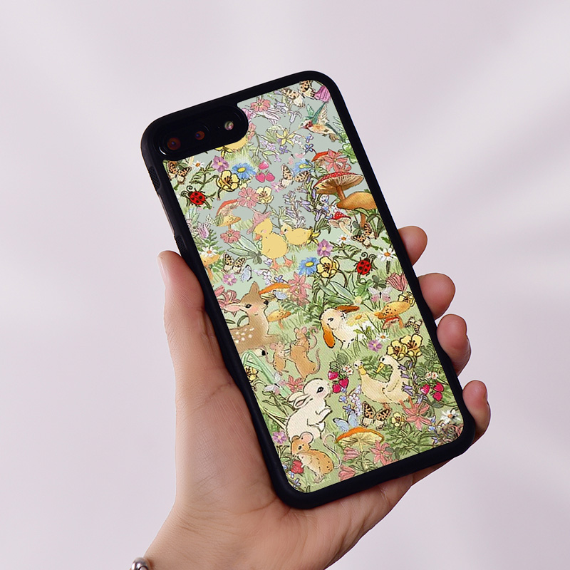 Phone Accessories Popmart - Wildflower Silicone Rubber Phone Case Cover