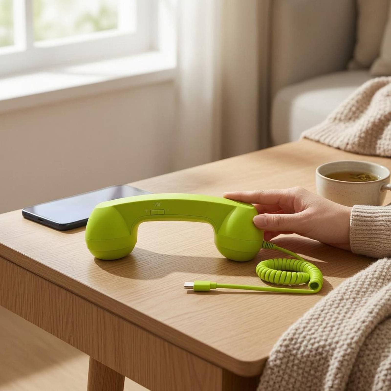Phone Accessories Types - Type-C Phone Handset Volume Control Vintage