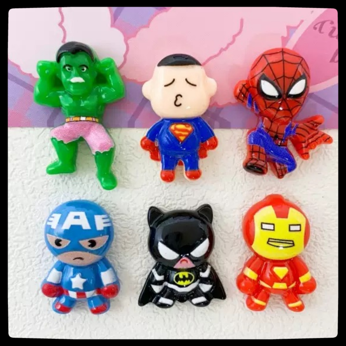 Phone Accessories Supplier - Marvel anime character hero series resin