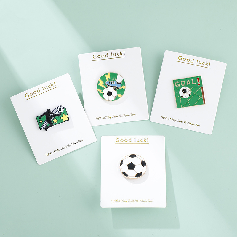 Phone Accessories Names - Football Competition Enamel Pin Custom Brooches