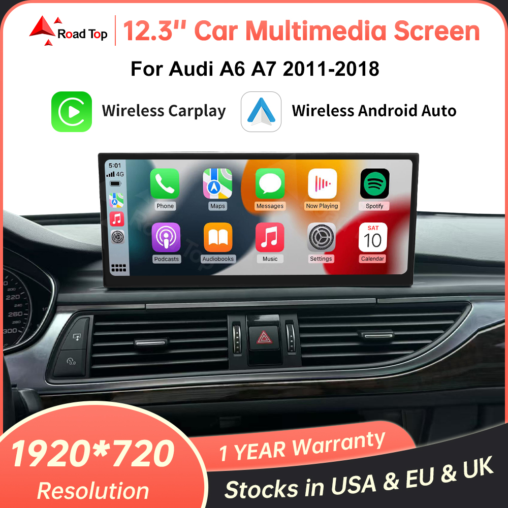 Phone Accessories Display Board - RoadTop 12.3'' Linux Touch Screen For