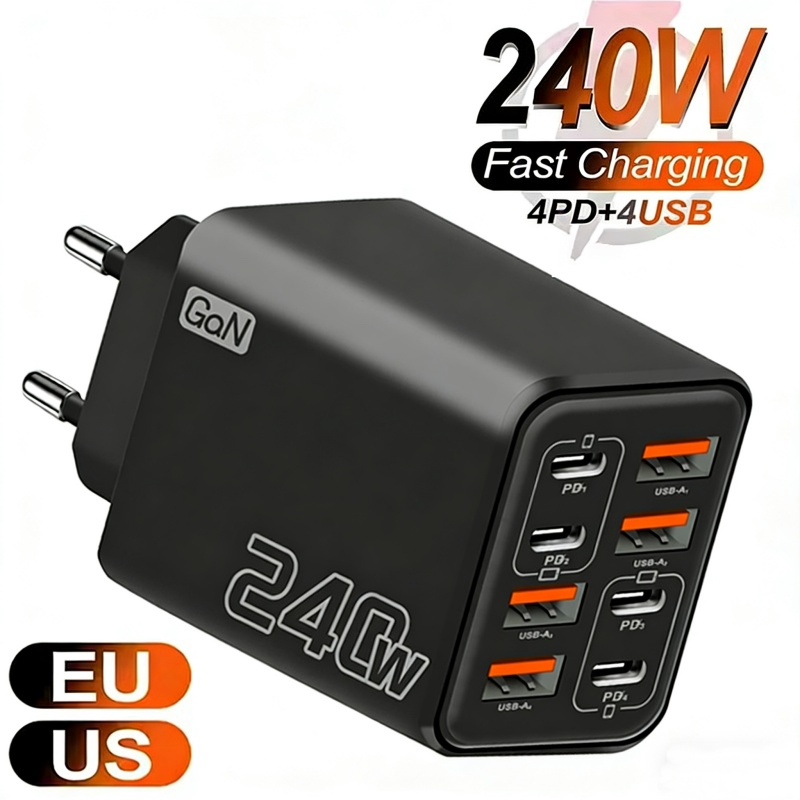 Phone Accessories Supplier - 240W GaN USB C Charger 8