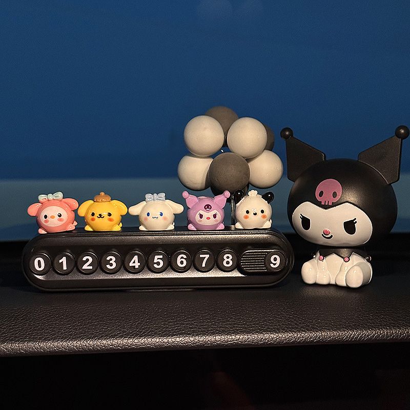 Phone Accessories Display Board - Anime Cartoon Car Relocation Phone Sign