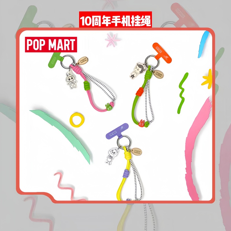POP MART The Monsters 10th Ann - Phone Accessories Popmart ulasan dan harga