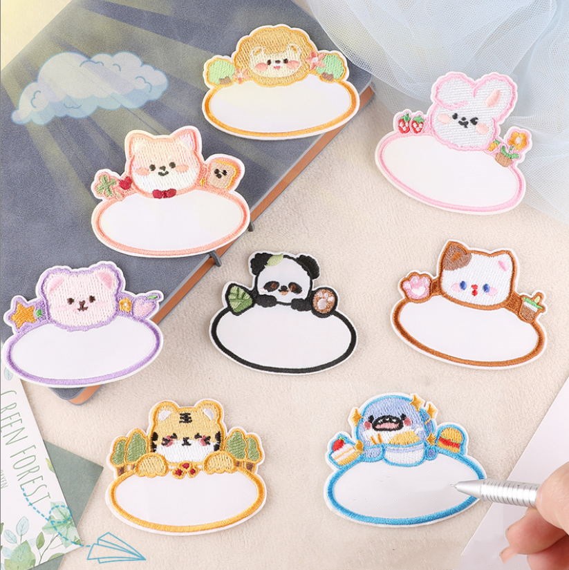 10 Pcs Name Badges Embroidery  - Phone Accessories And Names ulasan dan harga