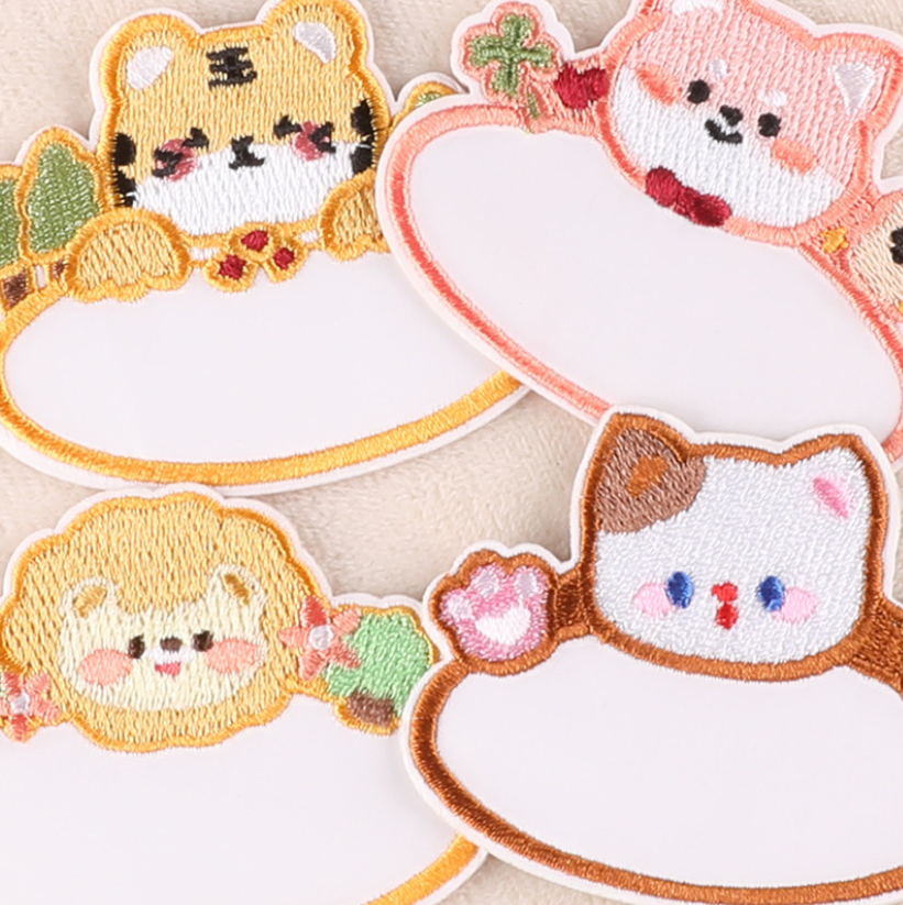 10 Pcs Name Badges Embroidery  - Phone Accessories And Names ulasan dan harga