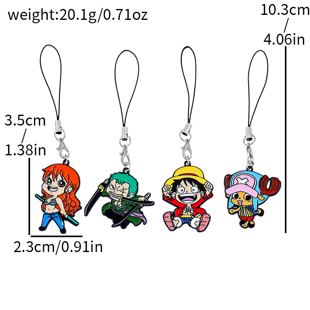 4pcs Anime Cartoon Character S - Phone Accessories Supplier ulasan dan harga