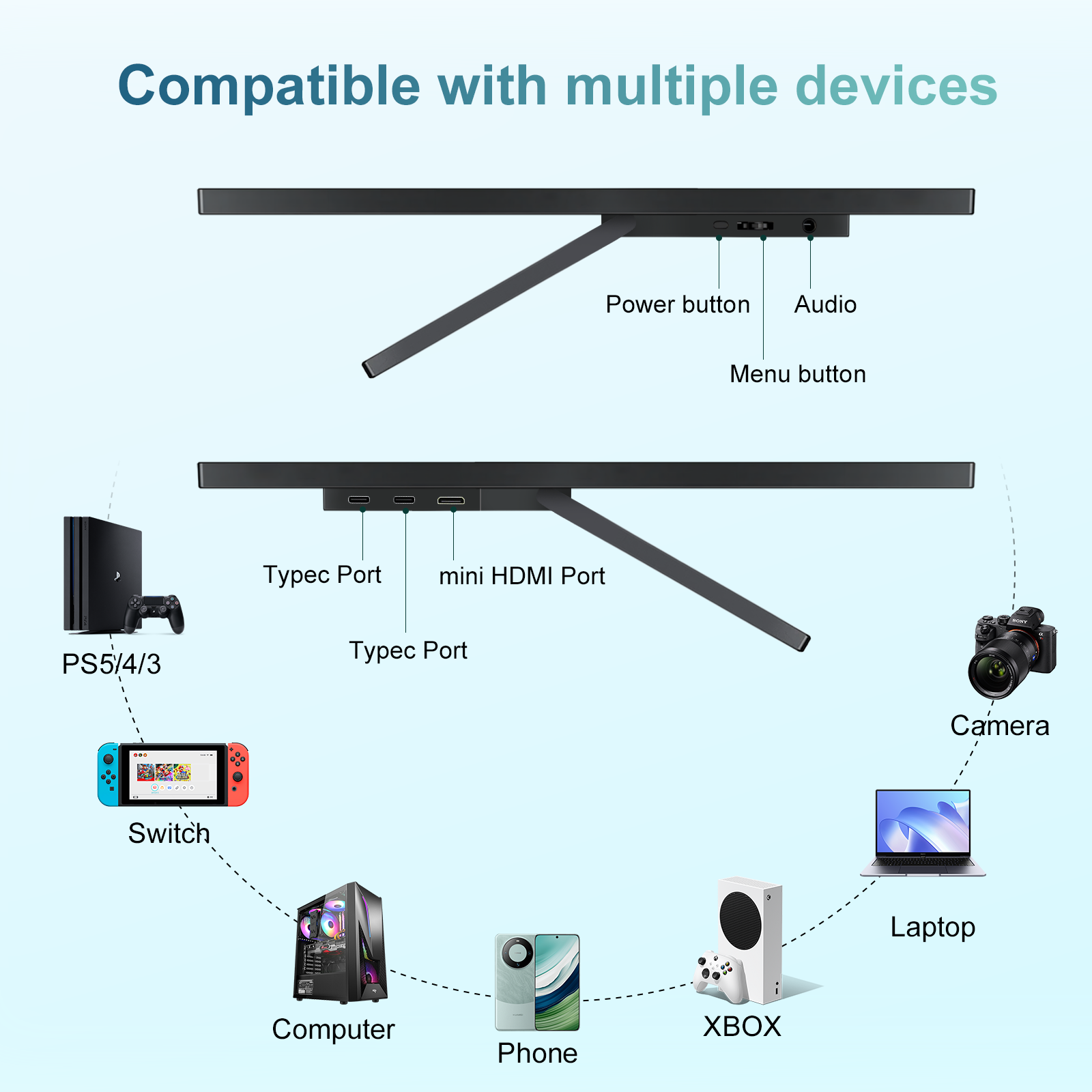MISSUN 3840*2560 14-inch 4K Po - Phone Accessories Display Board ulasan dan harga