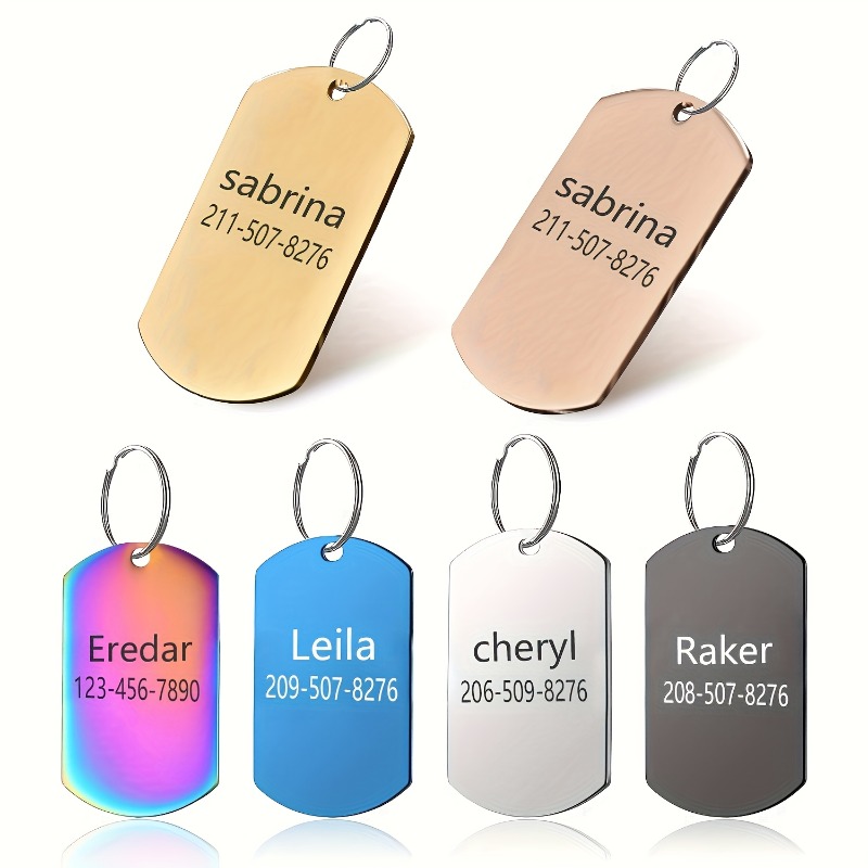 Personalized Military Dog ID T - Phone Accessories And Names ulasan dan harga