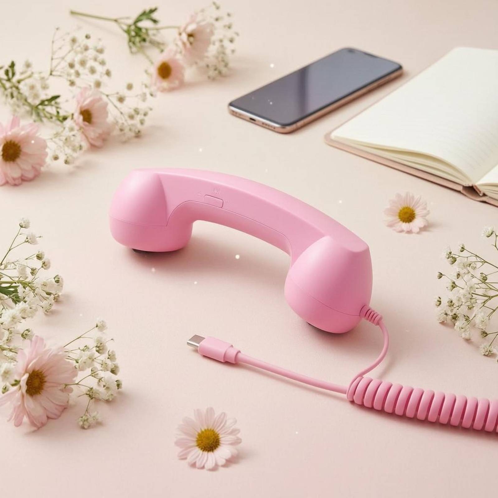 Type-C Phone Handset Volume Co - Phone Accessories Types ulasan dan harga