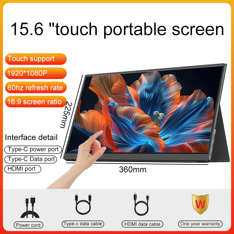 LANLIPU 15.6inch Portable Moni - Phone Accessories Display Board ulasan dan harga