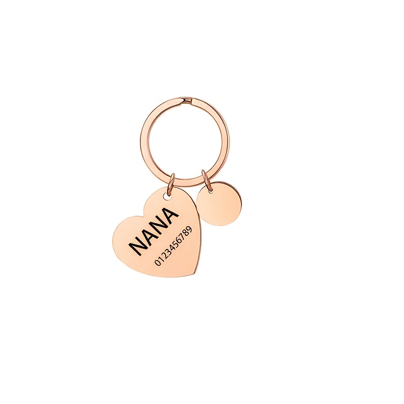 1Pc【Custom Engraved Pet Tag】 - - Phone Accessories And Names ulasan dan harga
