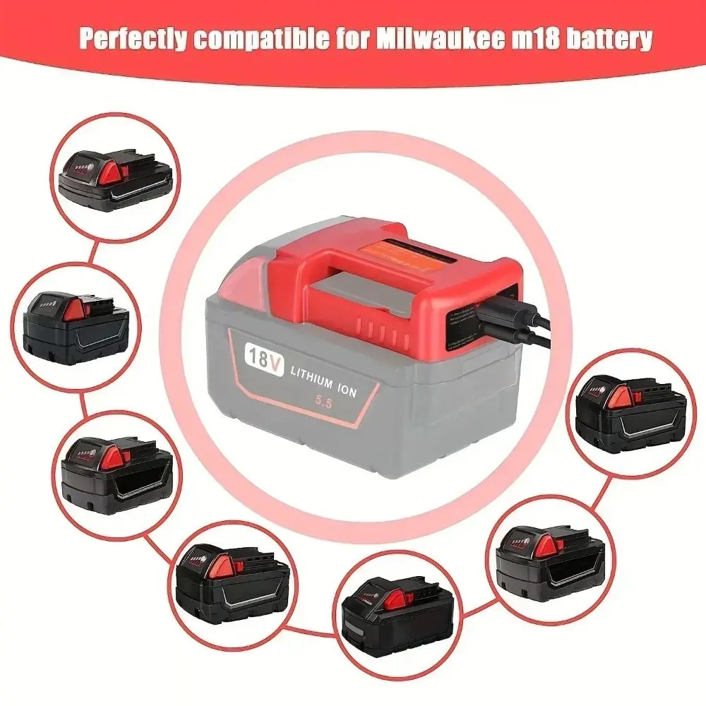 For DeWalt 20V For Milwaukee 1 - Phone Accessories Types ulasan dan harga