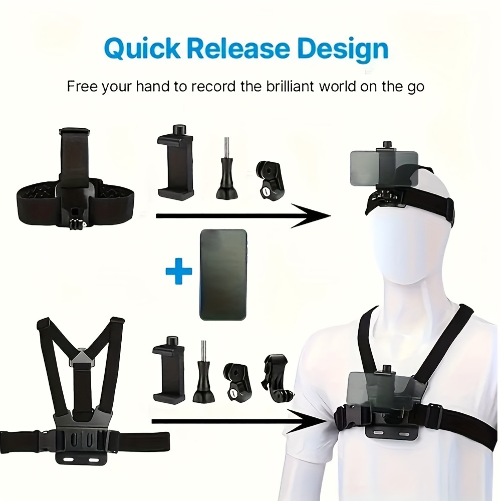 Mobile Phone Head Chest Strap  - Phone Accessories Supplier ulasan dan harga