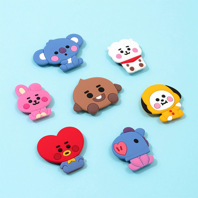 BT21cartoon cute silicone hand - Phone Accessories Supplier ulasan dan harga