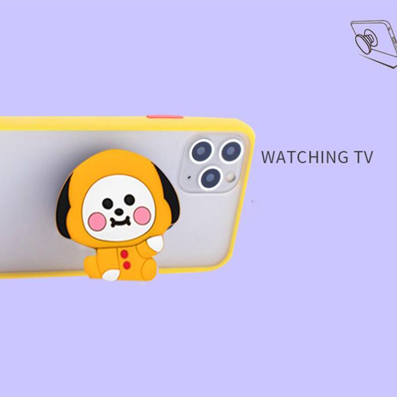 BT21cartoon cute silicone hand - Phone Accessories Supplier ulasan dan harga