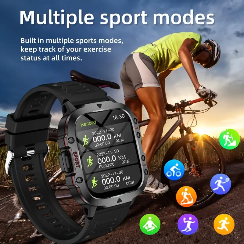 Outdoor Men'S Smart Watch, HD  - Phone Accessories Display Board ulasan dan harga