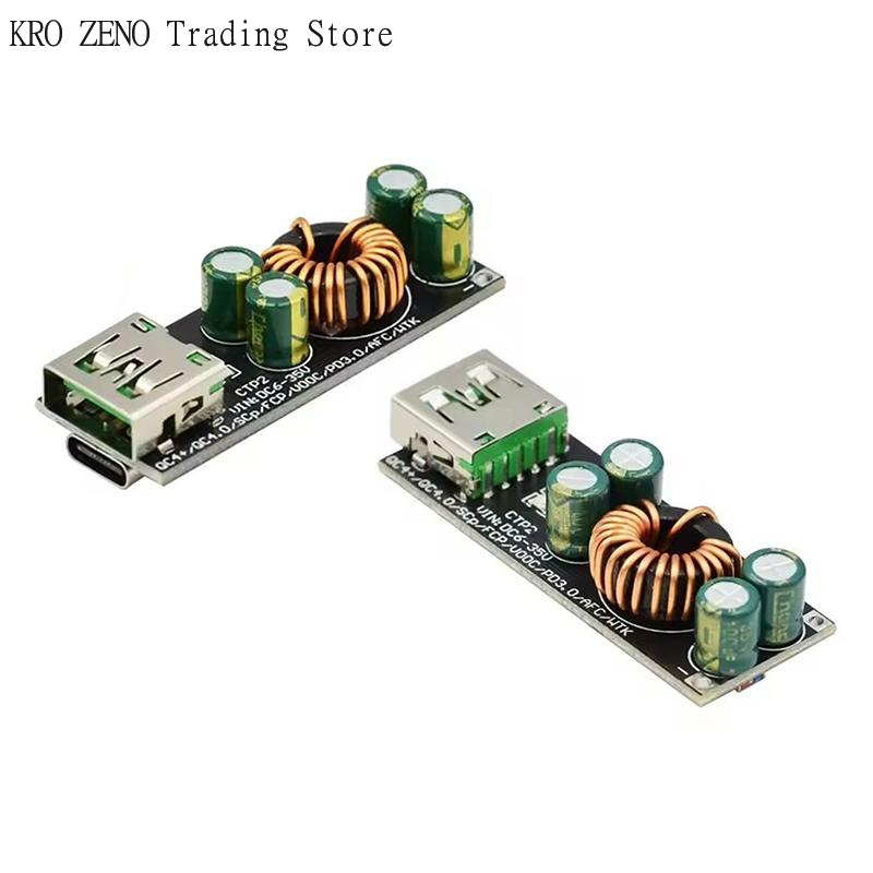 🔝1PCS 6-35V DC input  QC4.0 QC - Phone Accessories Types ulasan dan harga