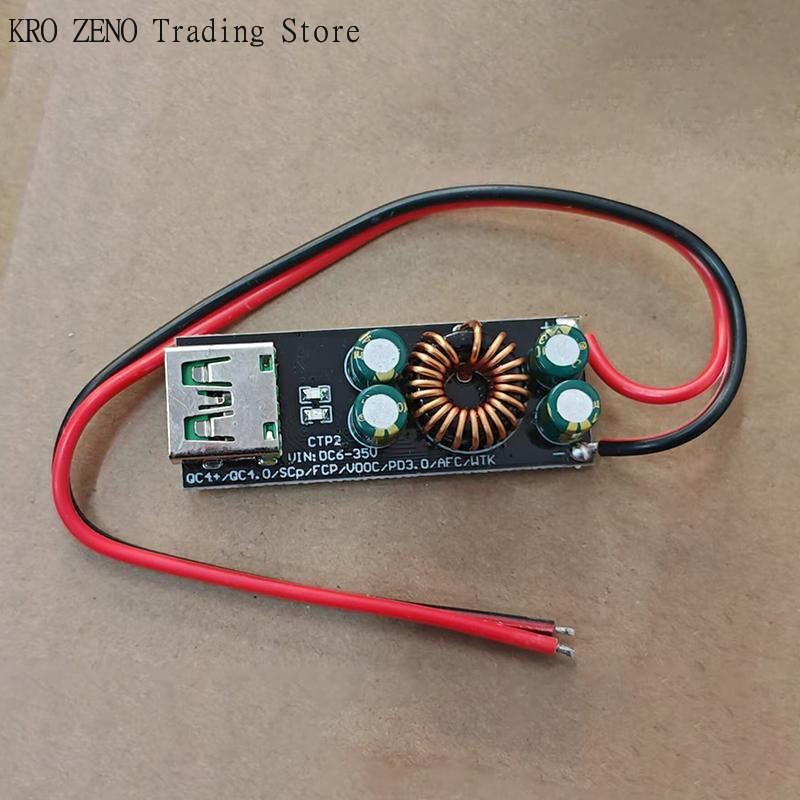 🔝1PCS 6-35V DC input  QC4.0 QC - Phone Accessories Types ulasan dan harga