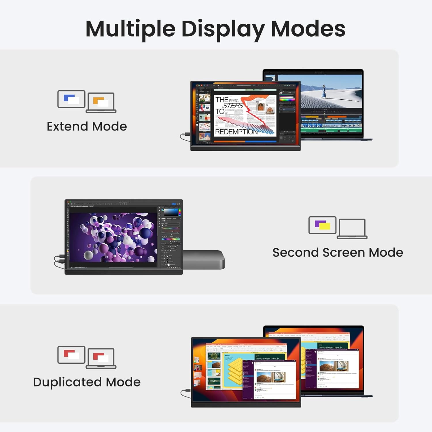 13.3'' Portable Touch Screen M - Phone Accessories Display Board ulasan dan harga
