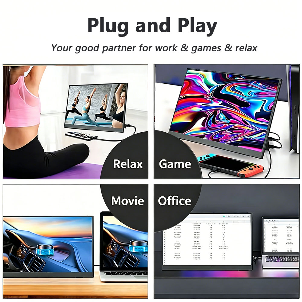 13.3'' Portable Touch Screen M - Phone Accessories Display Board ulasan dan harga