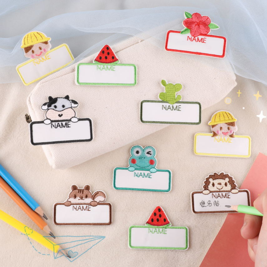 10 Pcs Name Badges Embroidery  - Phone Accessories And Names ulasan dan harga
