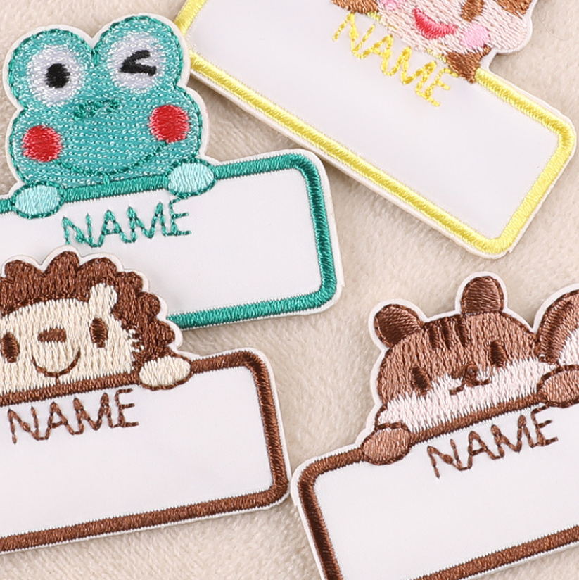 10 Pcs Name Badges Embroidery  - Phone Accessories And Names ulasan dan harga