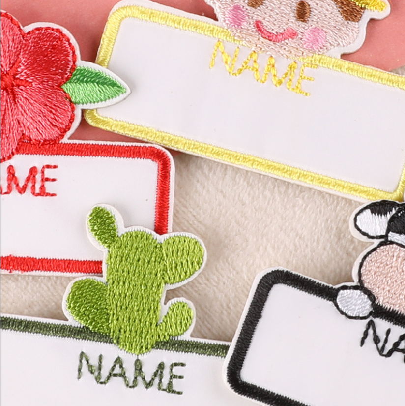 10 Pcs Name Badges Embroidery  - Phone Accessories And Names ulasan dan harga