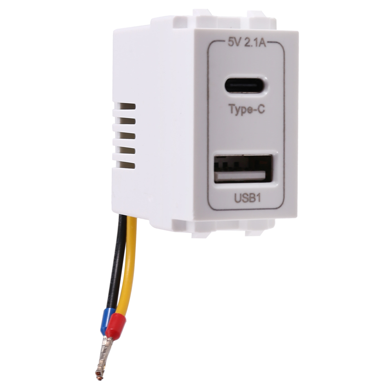 ABVO-New 5V 2.1A USB Type-C Du - Phone Accessories Types ulasan dan harga