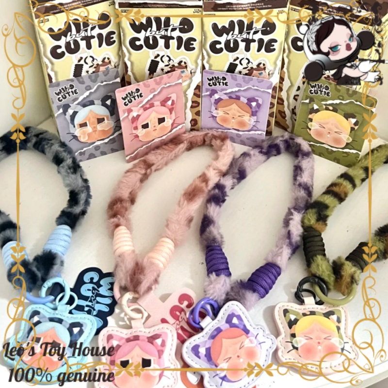 POPMART CRYBABY Leopard Cat Se - Phone Accessories Popmart ulasan dan harga