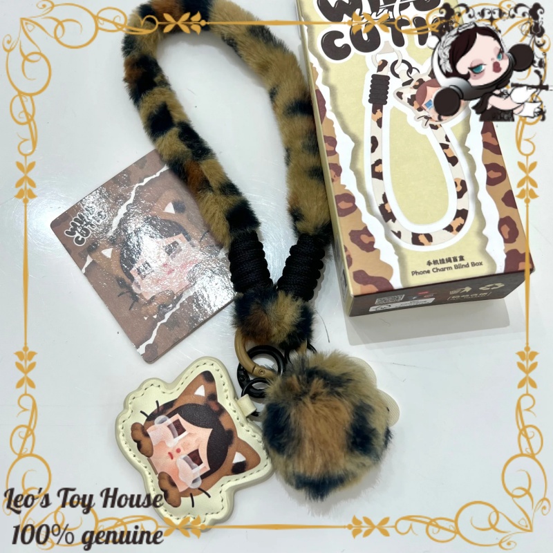 POPMART CRYBABY Leopard Cat Se - Phone Accessories Popmart ulasan dan harga