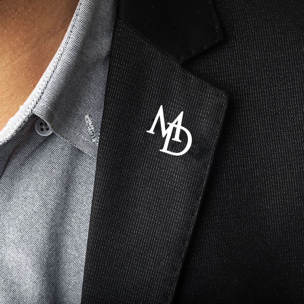 Tangula Custom Initials Brooch - Phone Accessories Names ulasan dan harga