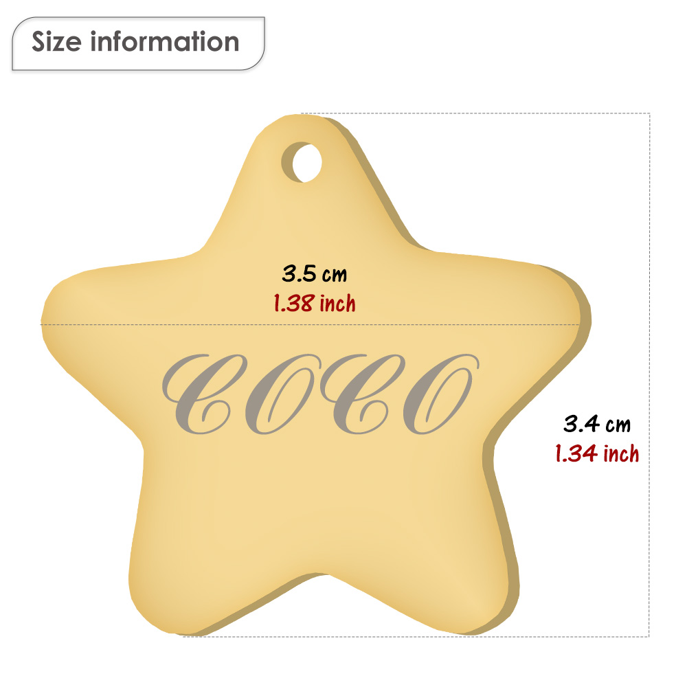 Personalized Name Star Pendant - Phone Accessories And Names ulasan dan harga