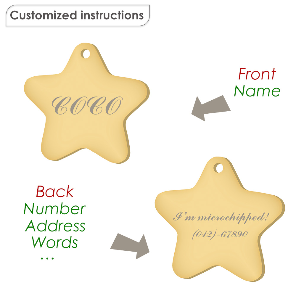Personalized Name Star Pendant - Phone Accessories And Names ulasan dan harga