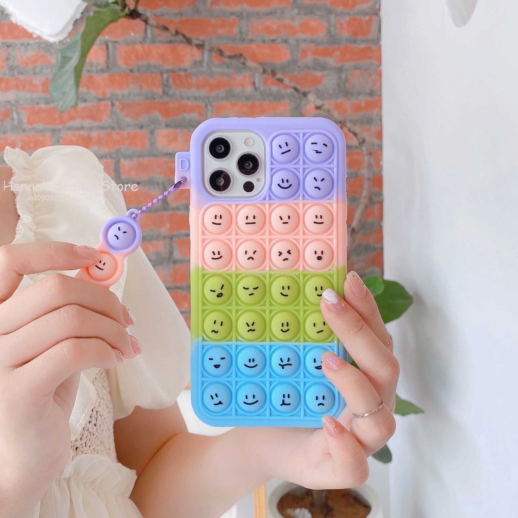 3D Cute Cartoon Push It Bubble - Phone Accessories Popmart ulasan dan harga
