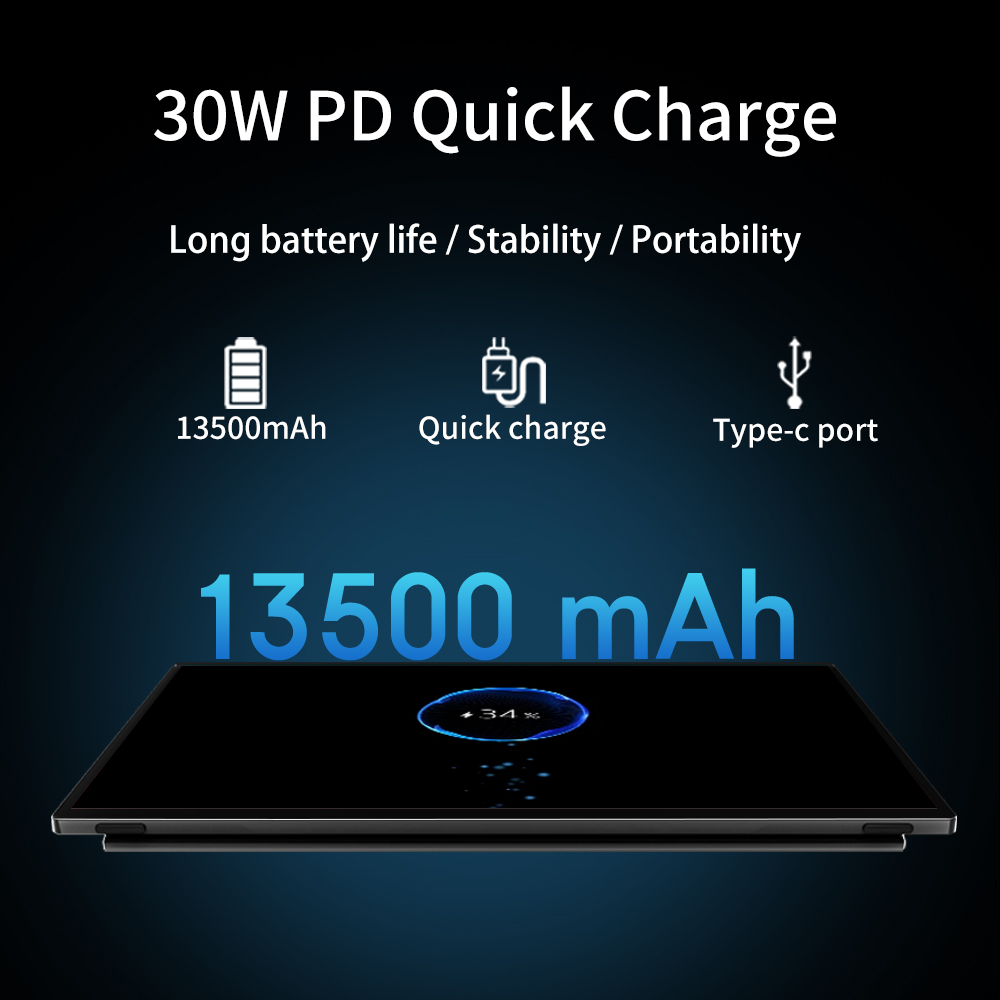 VCHANCE 16'' FHD Portable Moni - Phone Accessories Display Board ulasan dan harga