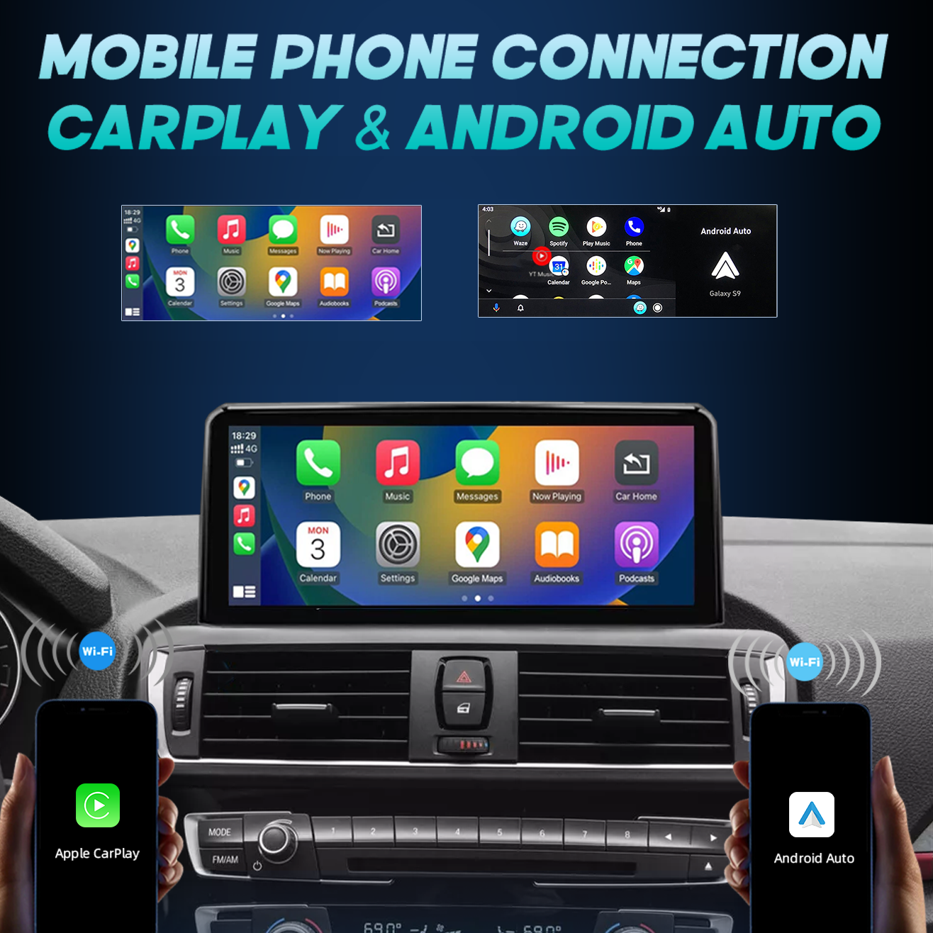 Wireless CarPlay Android Auto  - Phone Accessories Display Board ulasan dan harga