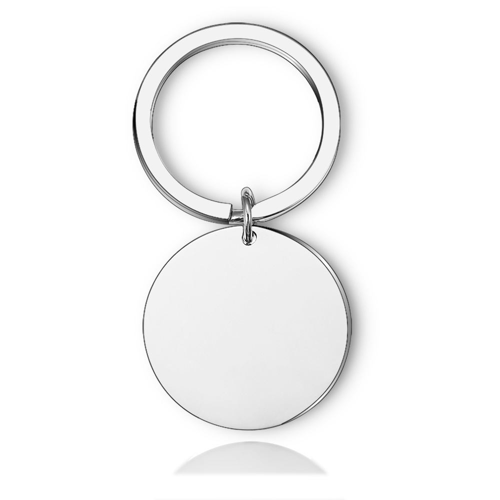 round Metal Tag for Engraving  - Phone Accessories And Names ulasan dan harga