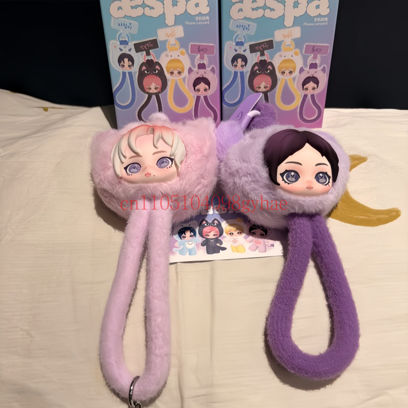 New Pop Mart Aespa Fluffy Club - Phone Accessories Popmart ulasan dan harga