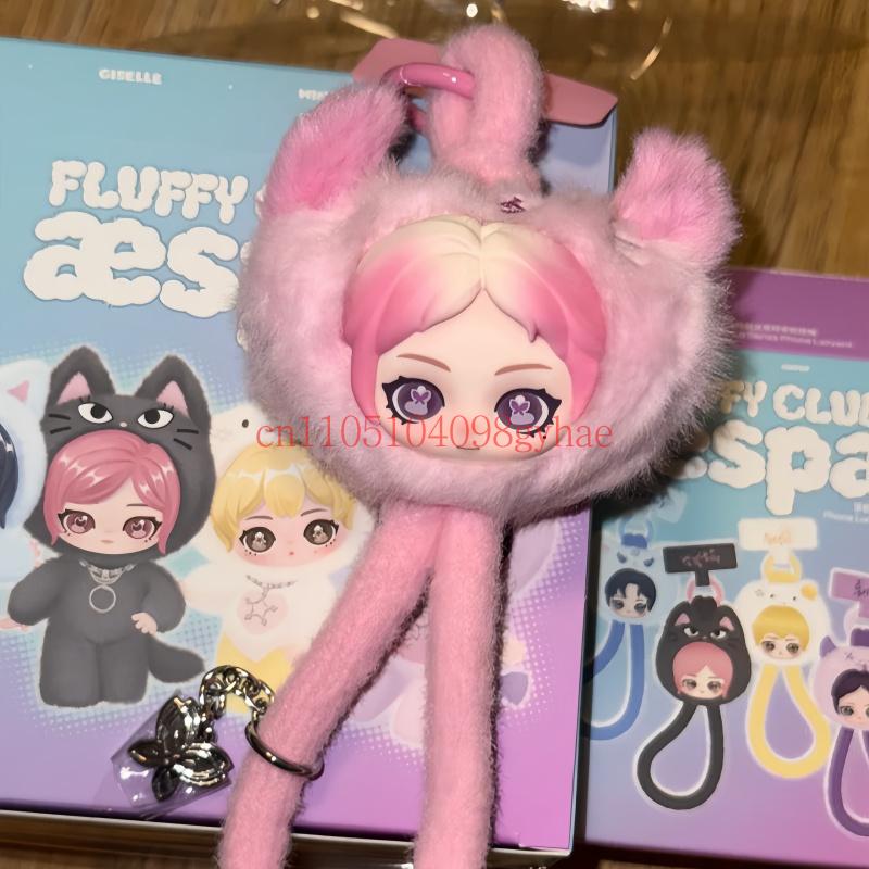 New Pop Mart Aespa Fluffy Club - Phone Accessories Popmart ulasan dan harga