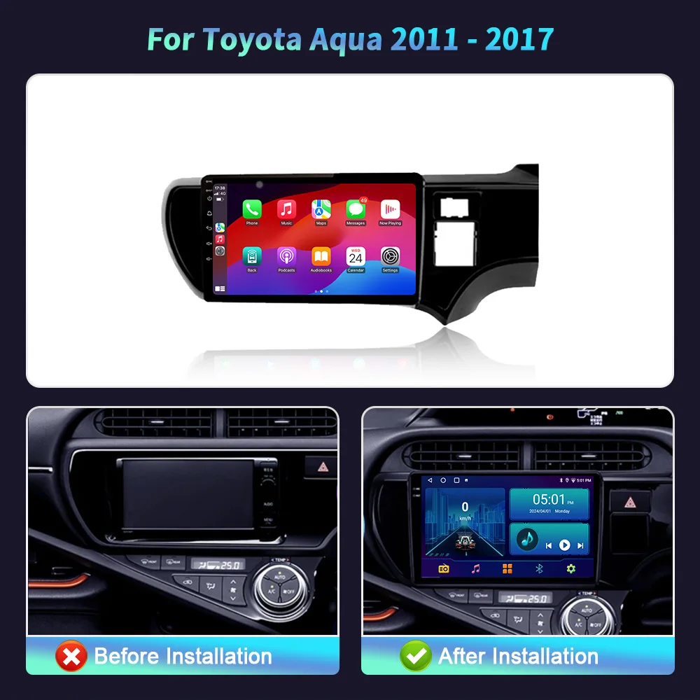 Car Radio Multimedia 4G GPS Fo - Phone Accessories Display Board ulasan dan harga