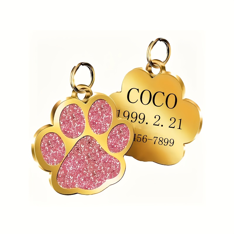 Personalized Dog & Cat Name Ta - Phone Accessories And Names ulasan dan harga